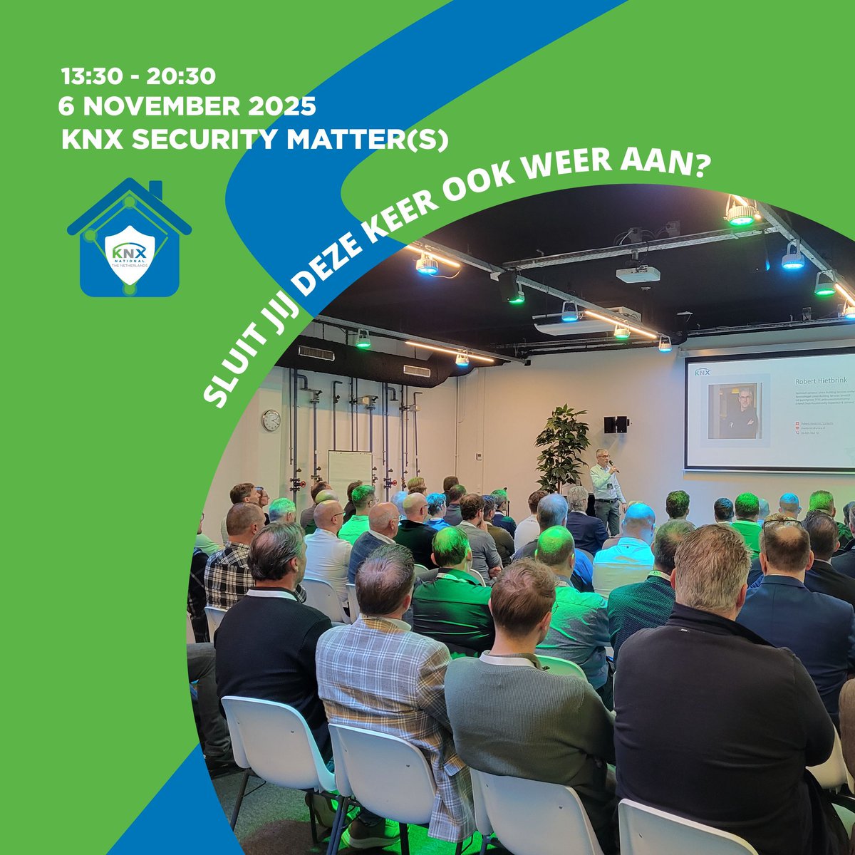 🔒 KNX Netwerkevent 2025 – Security Matter(s)
📅 6 nov | Buitenplaats Kameryck

✅ KNX Secure &amp; AI cybersecurity
✅ Whitepaper &amp; praktische tips
✅ Netwerken met vakgenoten

👉 buff.ly/JEAps7i

#KNX #SmartBuildings #CyberSecurity