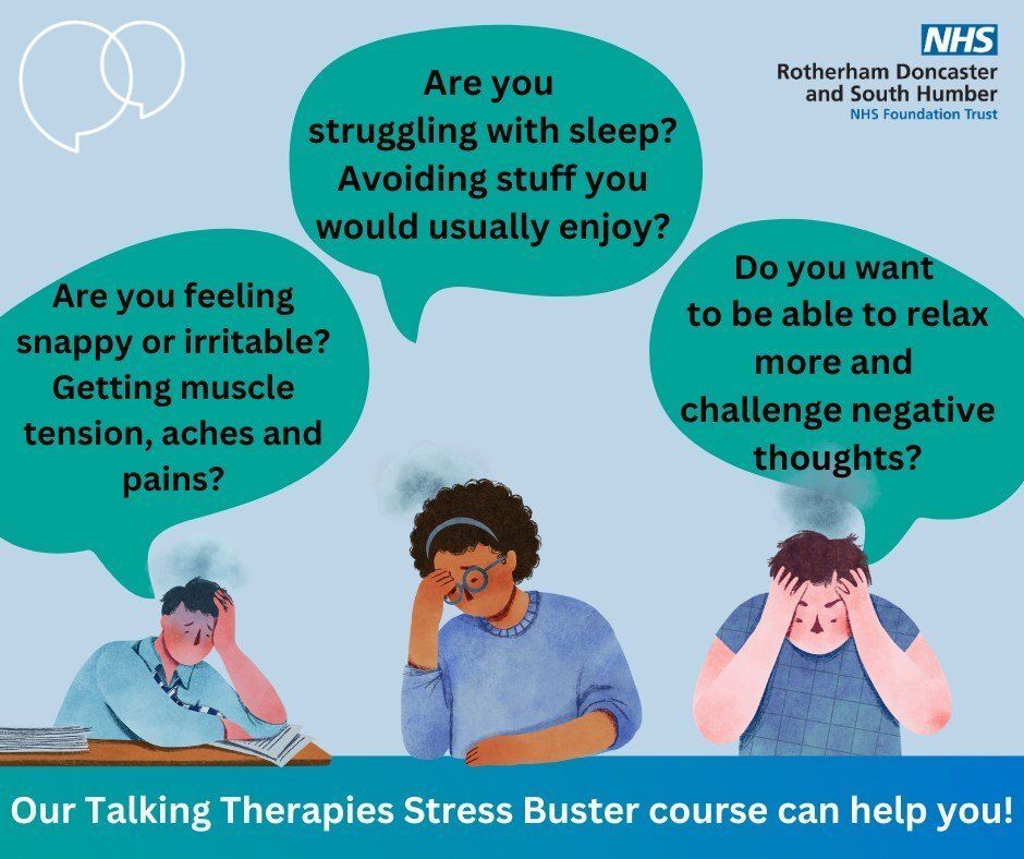 Be less stressed by Christmas...🎄(yep, we used the C word!🎅)

Our next online 6-week Stress Buster courses start soon:

📍Doncaster, 30/10, 5.30-7
📍North Lincs, 29/10, 5.30-7
📍Rotherham, 12/11, 6-8

Enter the festive season feeling like yourself again. Sign up link in bio.