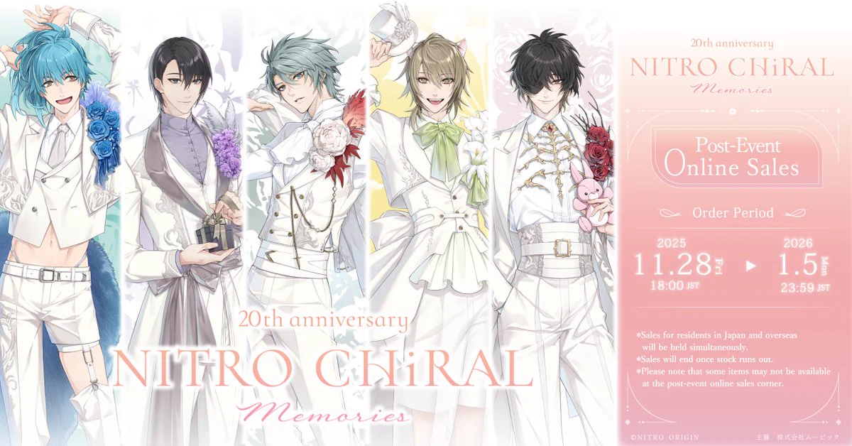20th anniversary NITRO CHiRAL Memories (@20th_CHiRAMemo) / X