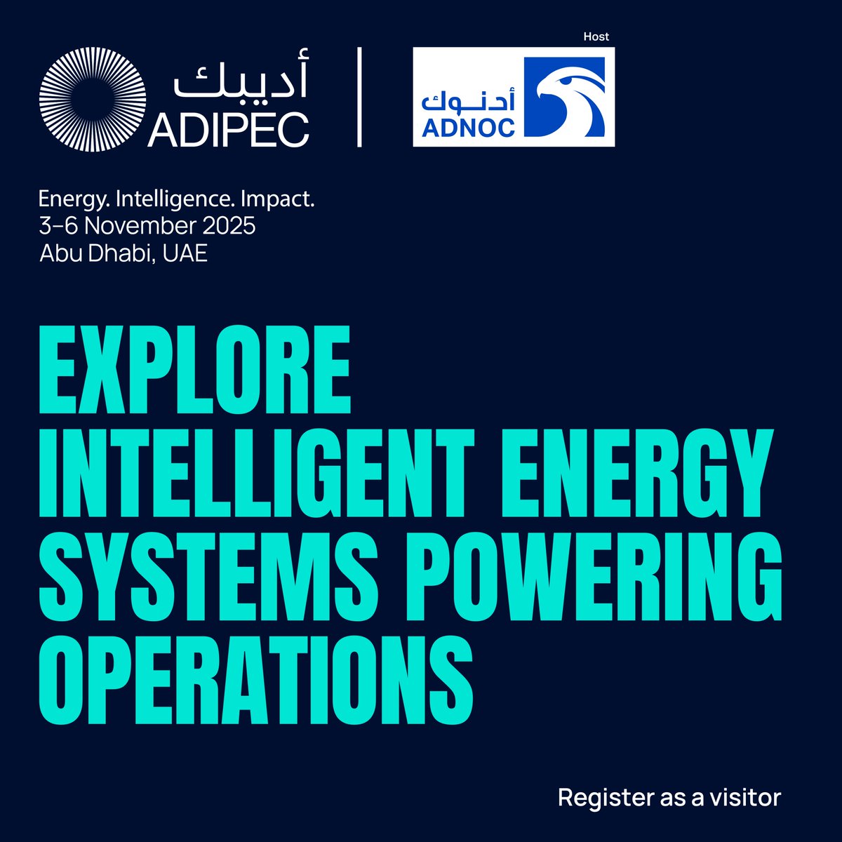antgrasso's tweet image. At ADIPEC 2025, the growing AI Zone will showcase how intelligence, both human and artificial, enhances energy systems and drives sustainable transformation through innovation and global collaboration.
Join > adipec.com
@ADIPECOfficial Partner.
#ADIPEC