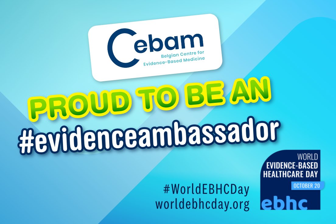 CEBAMvzw's tweet photo. It’s World Evidence-Based Healthcare Day!! #WorldEBHCDay  @WorldEBHCDay. Read more: https://t.co/jKoxhvyiwB https://t.co/938T3aRBES