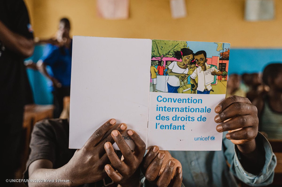 Saviez-vous que la Convention relative aux droits de l’enfant est le traité relatif aux droits de l'homme le plus largement ratifié de l’histoire ?

#PourChaqueEnfant, tous ses droits.