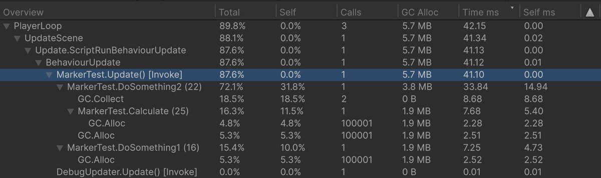 VPDInc's tweet image. #UnityTips
Now in Unity, you can quickly add a ProfilerMarker just by using this.Marker(). The Source Generator will handle everything else for you. To get started, import the .unitypackage: github.com/VPDPersonal/As…
#Unity3D #GameDev