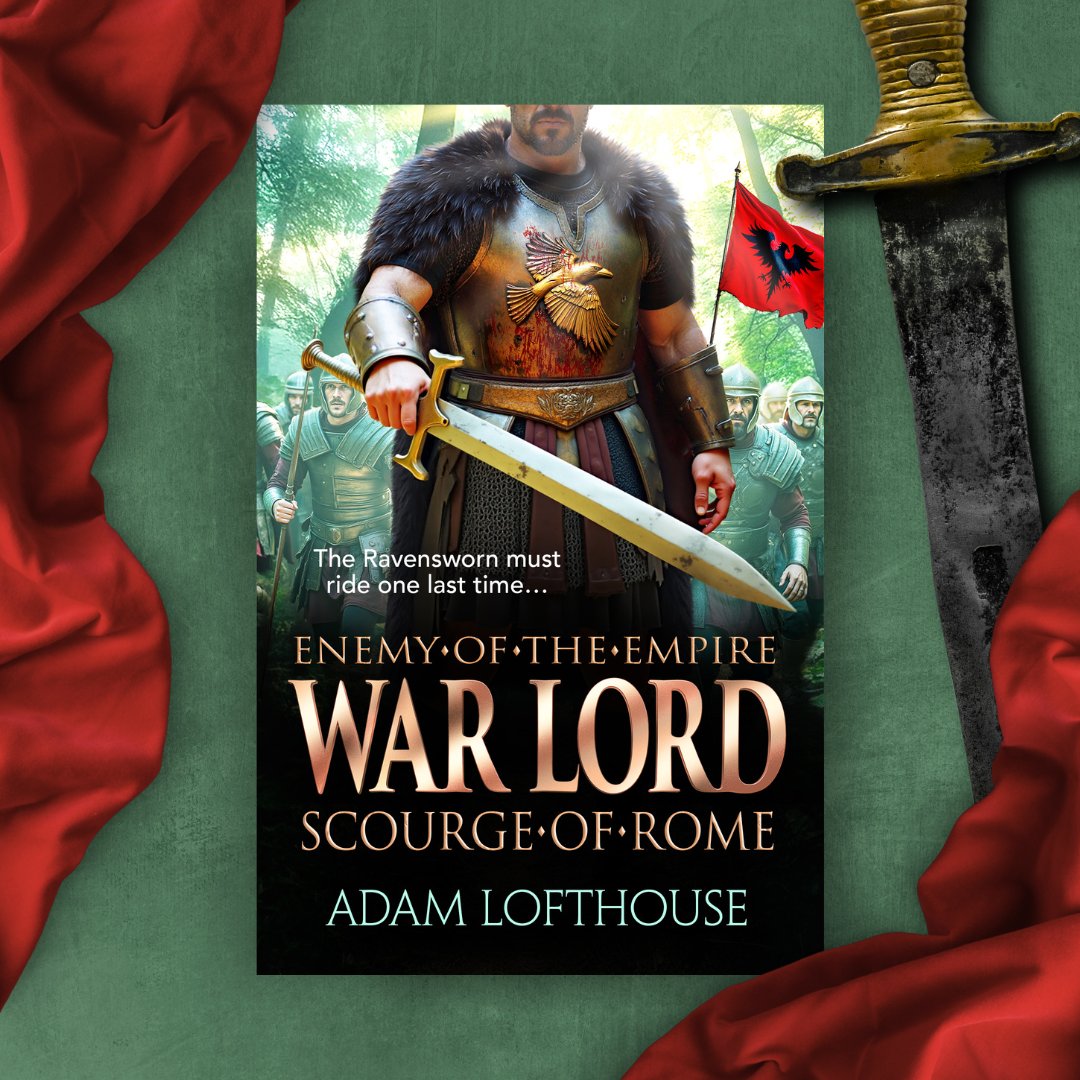 And so we have reached the end of my tale. But what are endings if not new beginnings?

Discover #WarLordScourgeOfRome by <a href="/AdamPLofthouse/">Adam Lofthouse</a>, a brand new action-packed adventure, perfect for fans of Matthew Harffy and Ben Kane! ⚔️
Grab your copy now: mybook.to/WarLord 📚