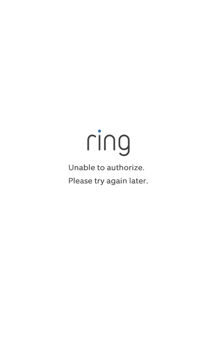 ChadEdgecombe's tweet photo. Yeah @ring_uk @ring  No point in trying to find out why everything is down! Logging in remotely also not available! #ringdoorbell Apparently not authorised - Ridiculous https://t.co/LnvC01x0jh