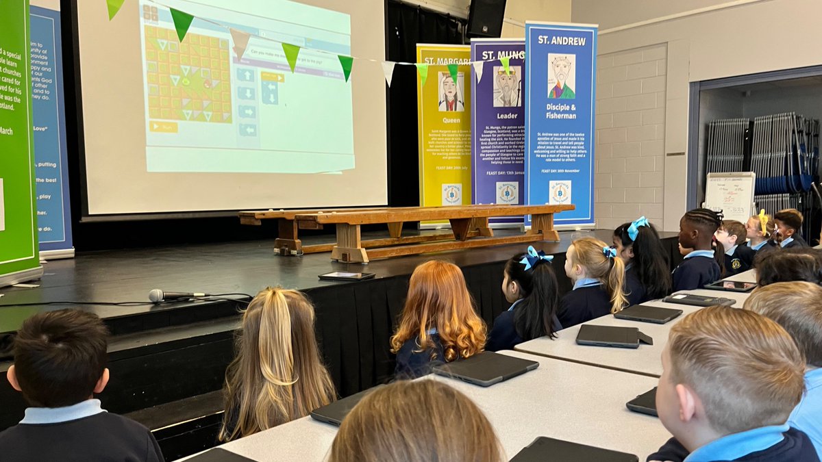 StBernardsPS's tweet image. 🧩💻#Codeweek2025  with our P1a, P1b & P2/1 pupils! Lots of resilience and problem-solving on show as they explored drag-and-drop coding and sequencing with block-based activities. 👏✨
@CodeWeekEU @CodeOrg @DL_for_All #EUCodeWeek