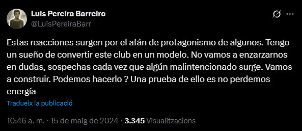 ⁉ "Vamos a construir" 💥
El <a href="/LleidaCF/">Lleida CF</a> ara mateix:
1- Descens administratiu a #3aRfef últims 2P, J7.
2- Deute de 5M (o més).
3- El Lleida B desmontat.
4- Sense cantera.
5- La gent treballant molts gratis.
6- Institució DESAPAREGUDA.
7- Si vol la ciutat Lleida, que ho demostri ;)