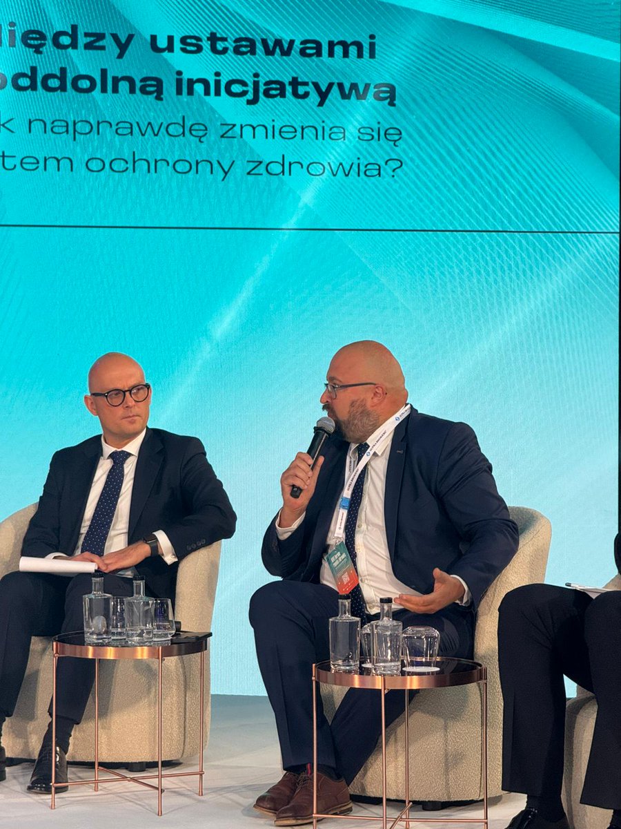 Infarma_PL's tweet image. ,,Innowacja napędza rozwój nie tylko gospodarki, ale też systemu ochrony zdrowia. To dzięki nowoczesnym terapiom pacjenci żyją dłużej i lepiej – dzięki lekom, których jeszcze niedawno nie potrafiliśmy sobie wyobrazić" – @MByliniak
#Transformacja #SystemOchronyZdrowia