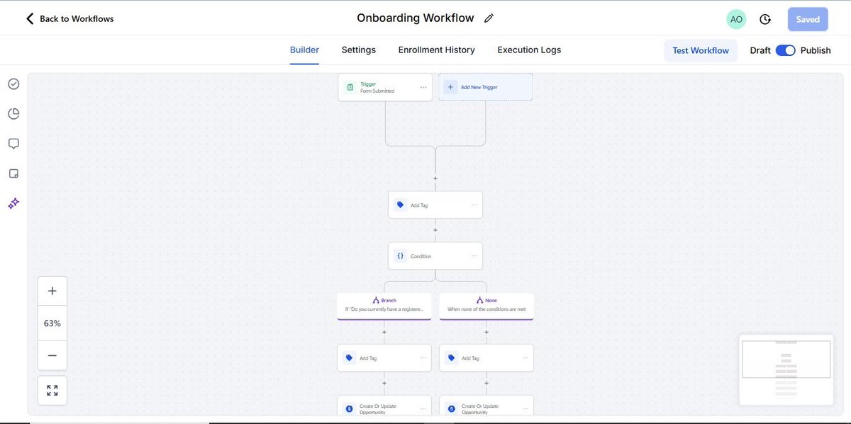 Ahlex02788051's tweet image. Every business thrives on two engines, seamless onboarding and smart pipeline movement. Built both using GoHighLevel to keep teams aligned, efficient, and unstoppable. #Automation #GoHighLevel