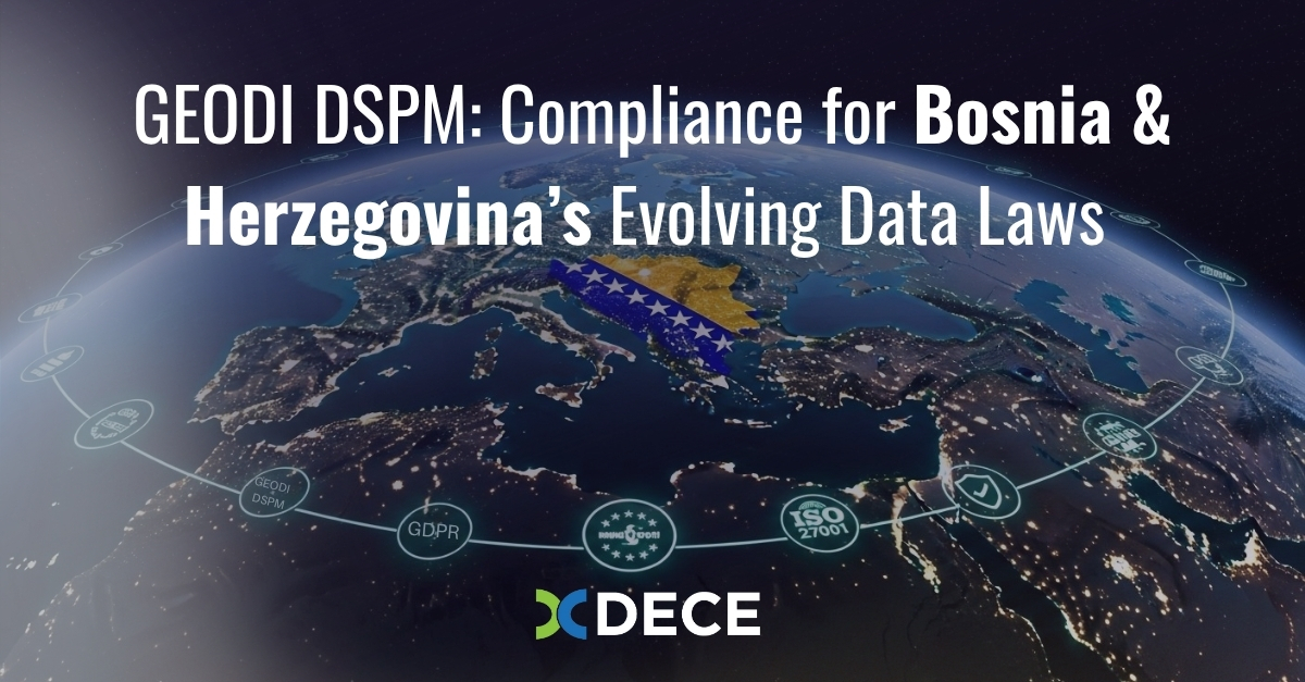 SoftwareDECE's tweet image. 🇧🇦 GEODI DSPM: Stay compliant with Bosnia’s evolving data laws.
Discover & classify sensitive data, automate breach reports, enforce consent-based processing, and manage cross-border transfers — all in one platform.
#GEODI #DSPM #Bosnia #Compliance #DataProtection