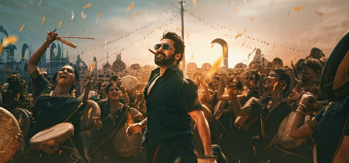 Ammar_Yasin_'s tweet image. Suriya In God mode fr 

Best looking 50 years old man 🫶

#Karuppu #Godmode