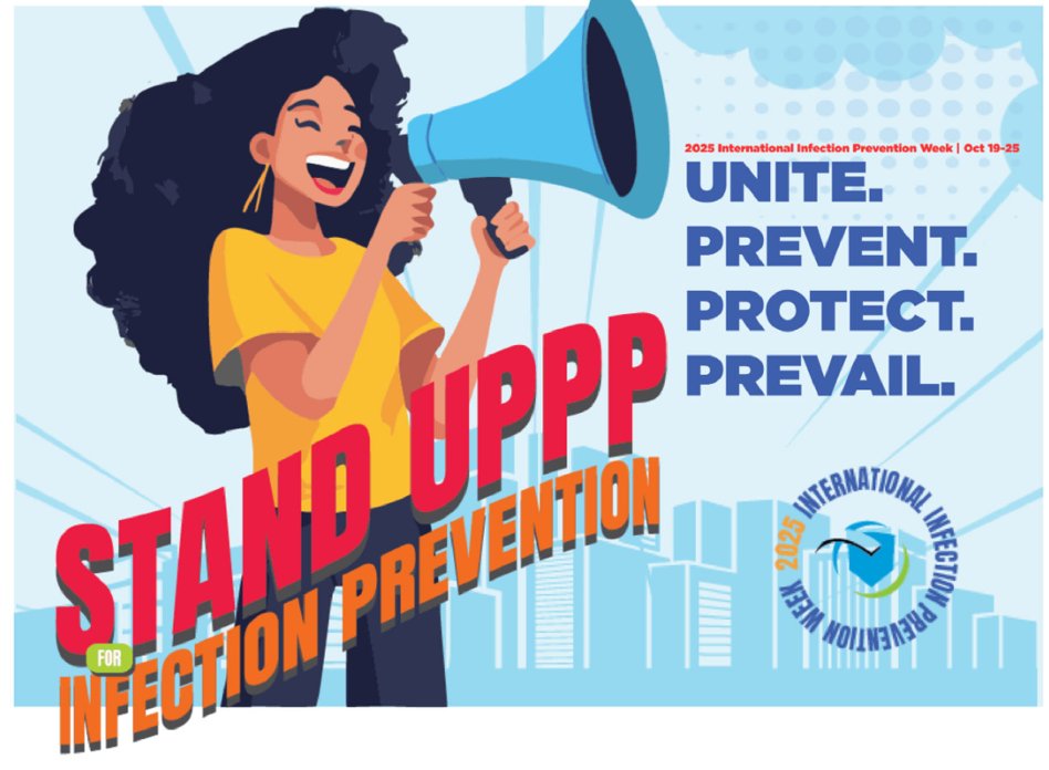 This week is Infection Prevention Week 19th - 25th October 2025 Key IP topics will be shared throughout the week.