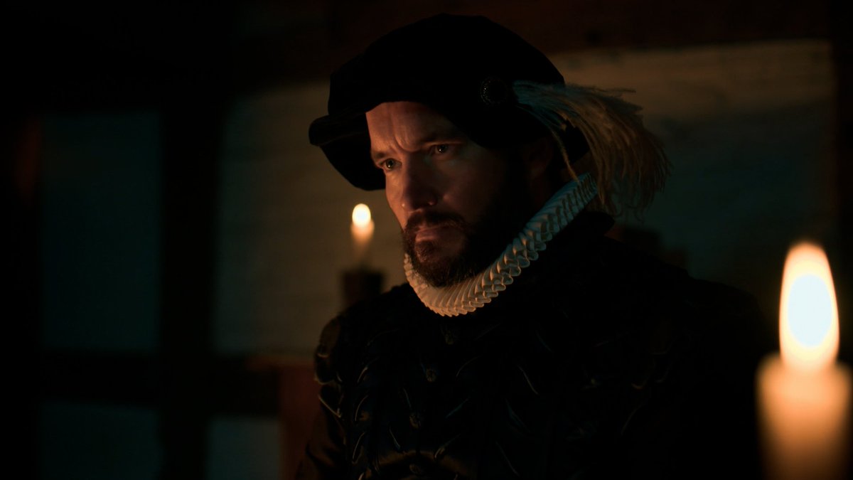 Next up on Witches of Essex (Sky History Tues 21 Oct 9pm) is the witch hunt of St Osyth. Starring <a href="/Pancheers/">Gareth David-Lloyd</a> as the evil magistrate Brian Darcy, <a href="/Angelabull/">Angela Bull</a> as the healer and accused witch Ursley Kemp and <a href="/SusieAmy/">Susie Amy</a> as her former friend and now accuser Grace Thurlowe <a href="/HISTORYUK/">Sky HISTORY</a>
