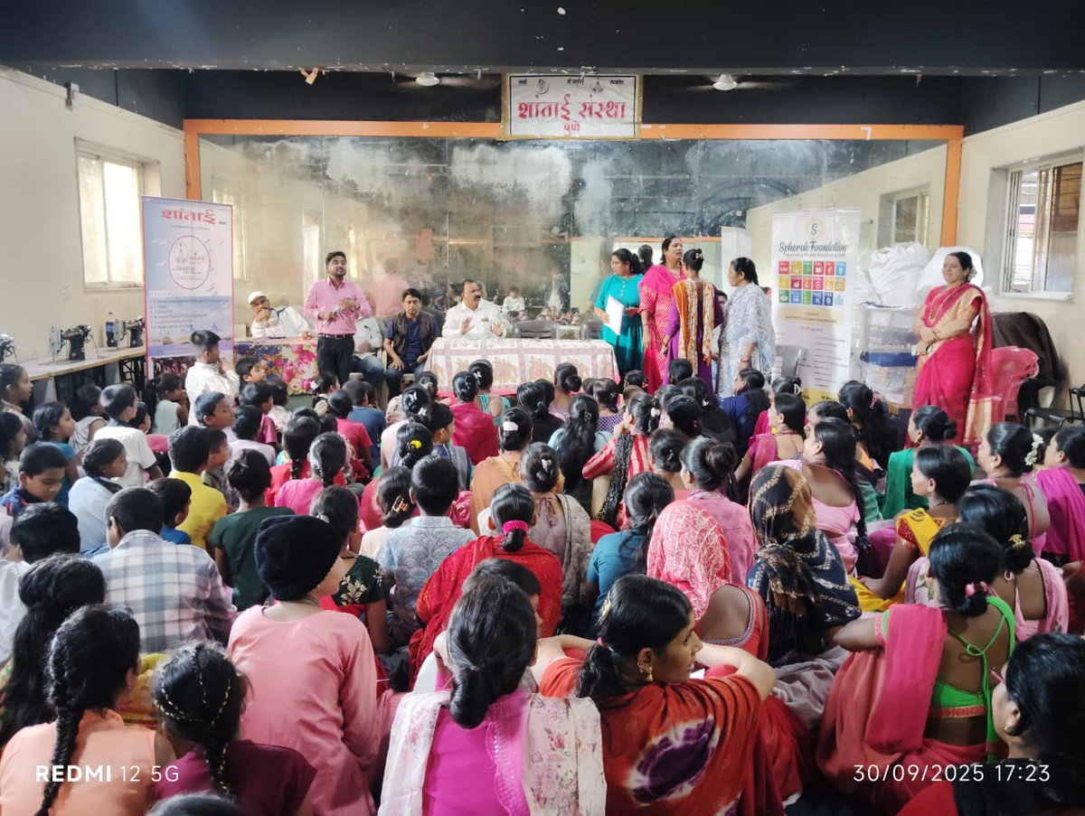 SpheruleNGO's tweet image. Spherule Foundation, with support from IBM and Goodera, spread festive cheer by distributing 1,000+ Diwali gift kits across Hyderabad and Pune — lighting up lives and hearts this Diwali. #Diwali2025 #CSR #SpheruleFoundation