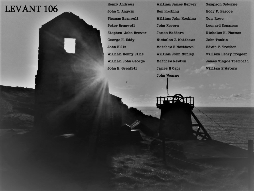 106 years ago on 20th October 1919, 31 miners at #Levant lost their lives when the Man Engine catastrophically failed. We remember each and every one of them. RIP <a href="/TinCoastNT/">Tin Coast NT</a> <a href="/NTSouthWest/">National Trust South West</a> <a href="/geevormuseum/">Geevor Tin Mine Museum</a> 💛🖤