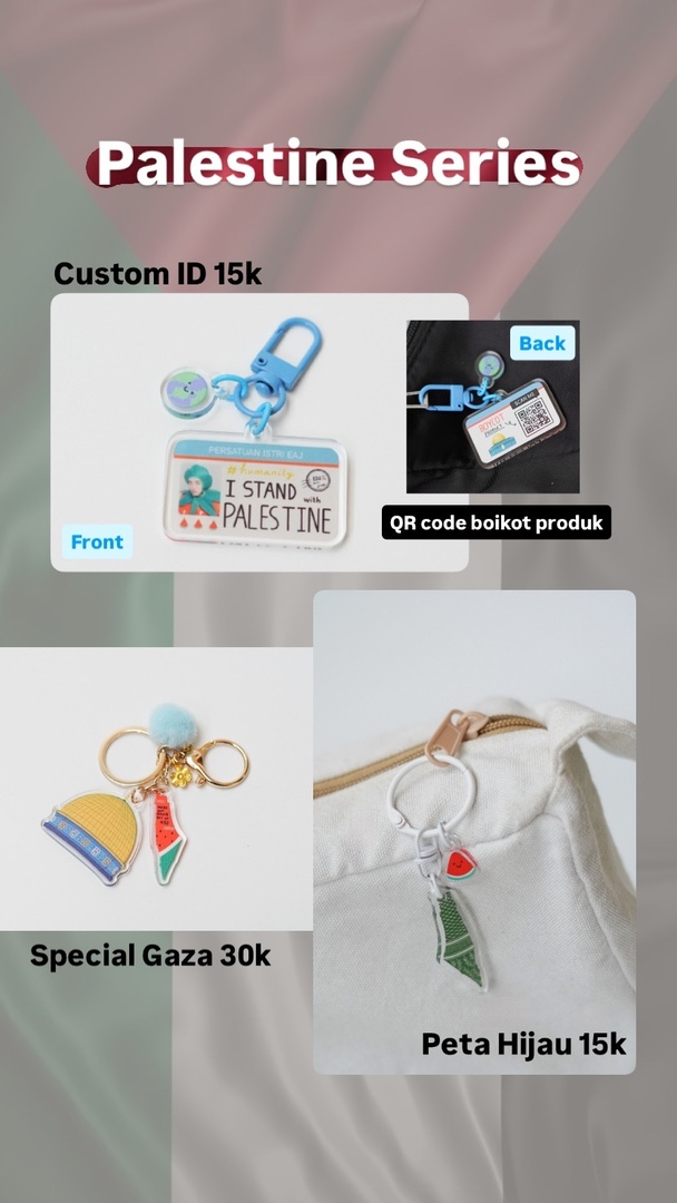 Lovsell yang suka bagcharm lucu tema 🍉 bisa merapat di komen yaaa~ 

Bisa custom foto ayang juga buat ID nya💗 (suwitcreative)