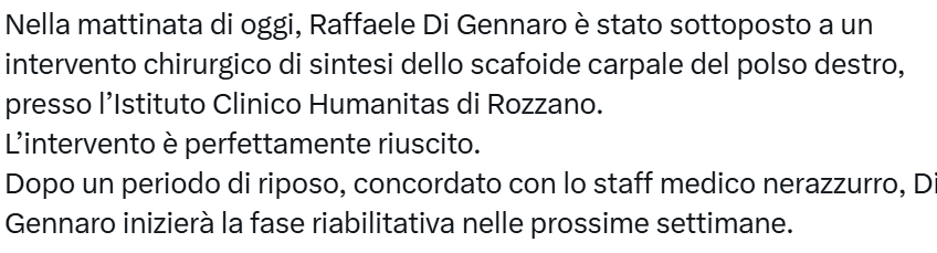 Comunicato #Inter