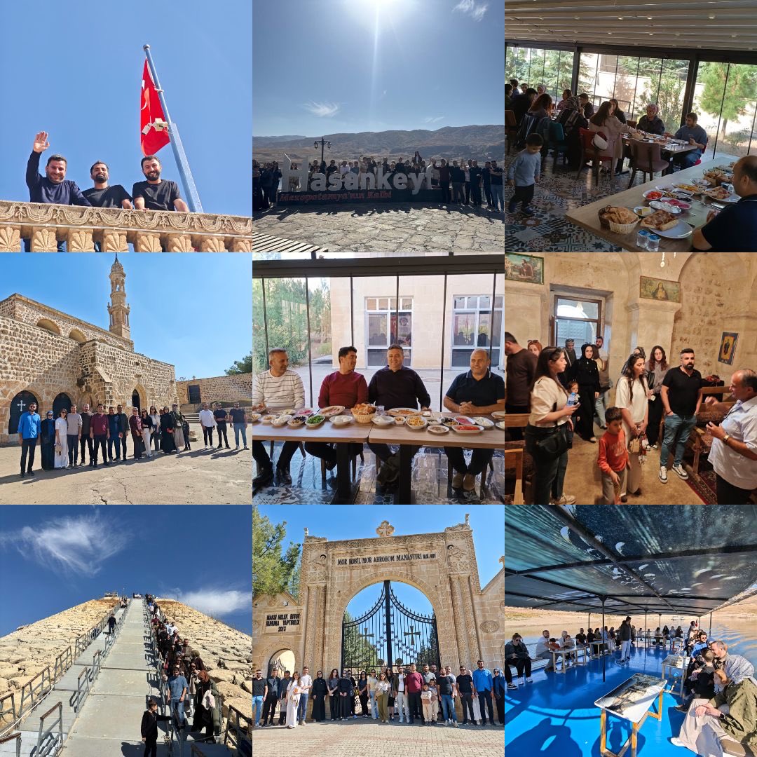 Eğitim-Bir-Sen Sason Temsilciliğimiz, teşkilat mensuplarımız arasındaki kardeşlik ve dayanışma ruhunu pekiştirmek amacıyla anlamlı bir gezi düzenledi.

Hasankeyf, Midyat ve Beyazsu güzergâhında gerçekleştirilen gezide, tarih ve medeniyetle iç içe keyifli anlar yaşandı.

Bu tür