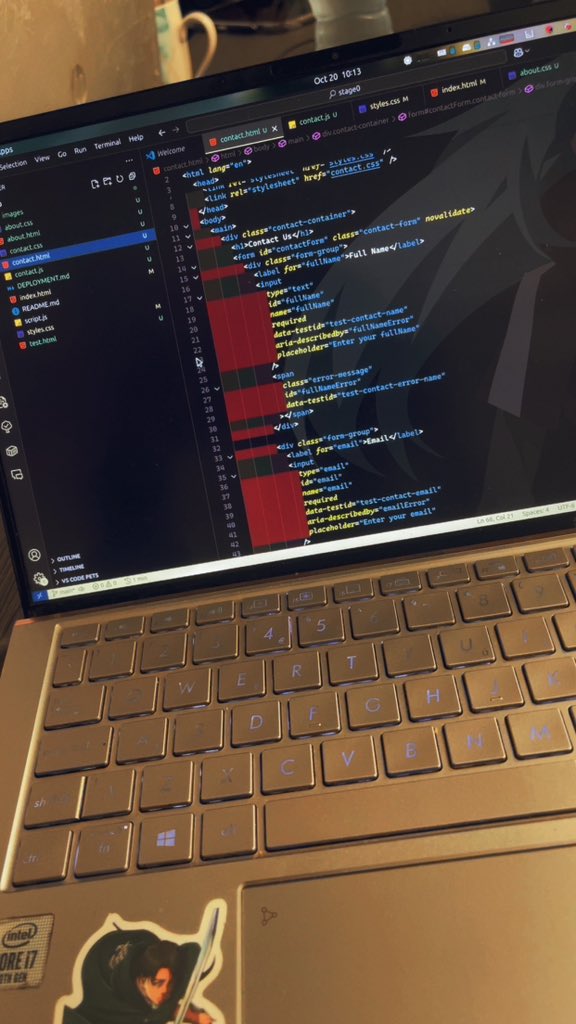 Lansa_18's tweet image. New week, new grind! Tackling HNG stage 1! 
#HNGInternship #CodingLife #Stage1