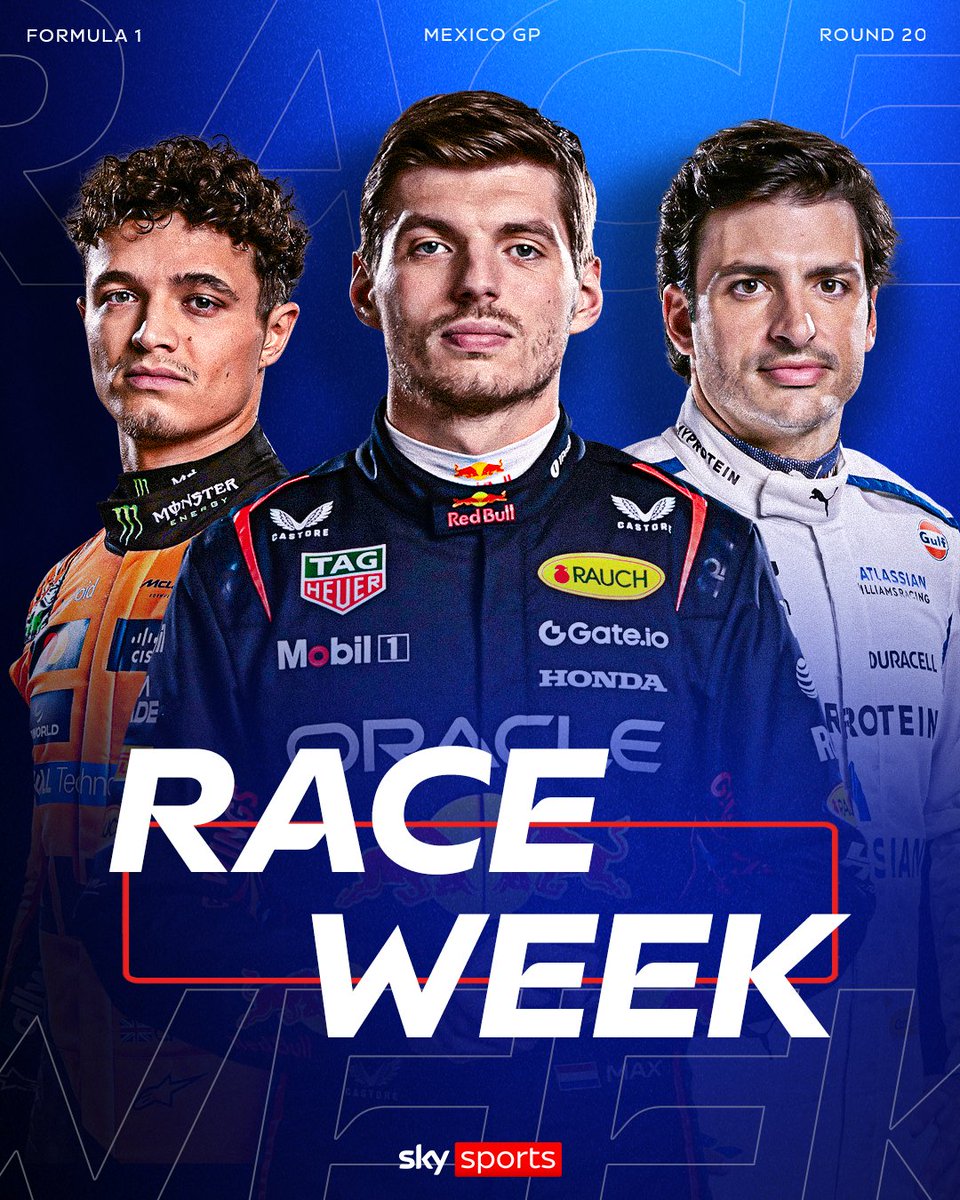 It's race week (AGAIN!) 🏎️

Next up 🔜 Mexico 🇲🇽