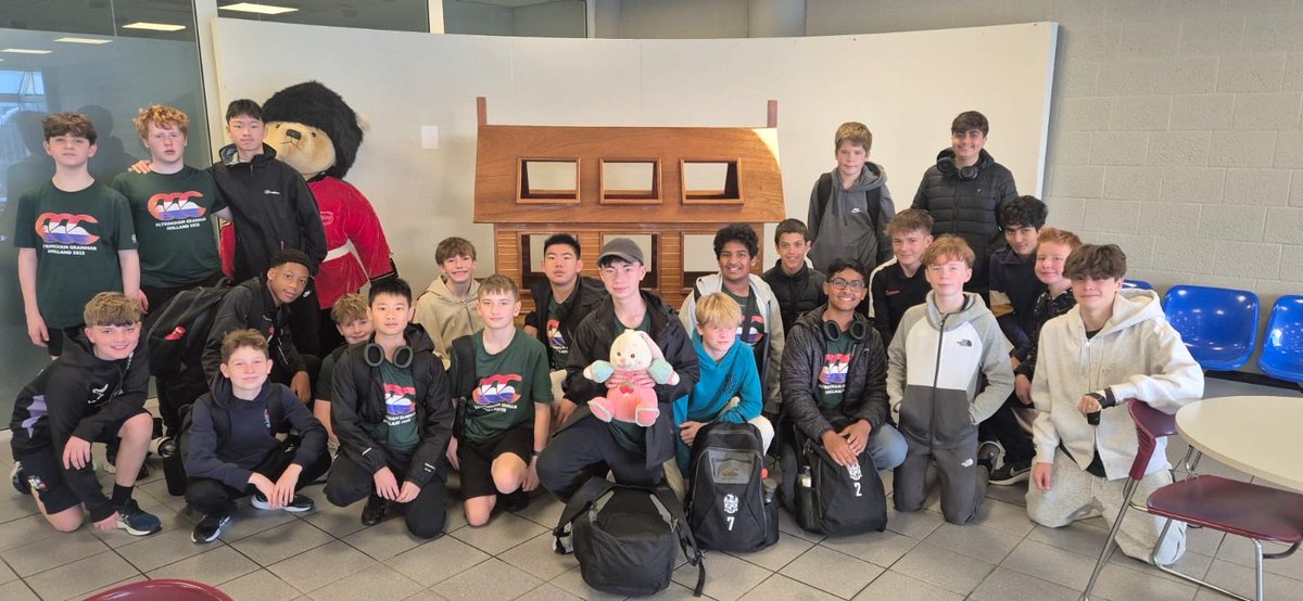 Squad have fed well and the crossing was calm. Onto the accommodation 🟢🔴⚫️🏉🇱🇺 #agsbsport