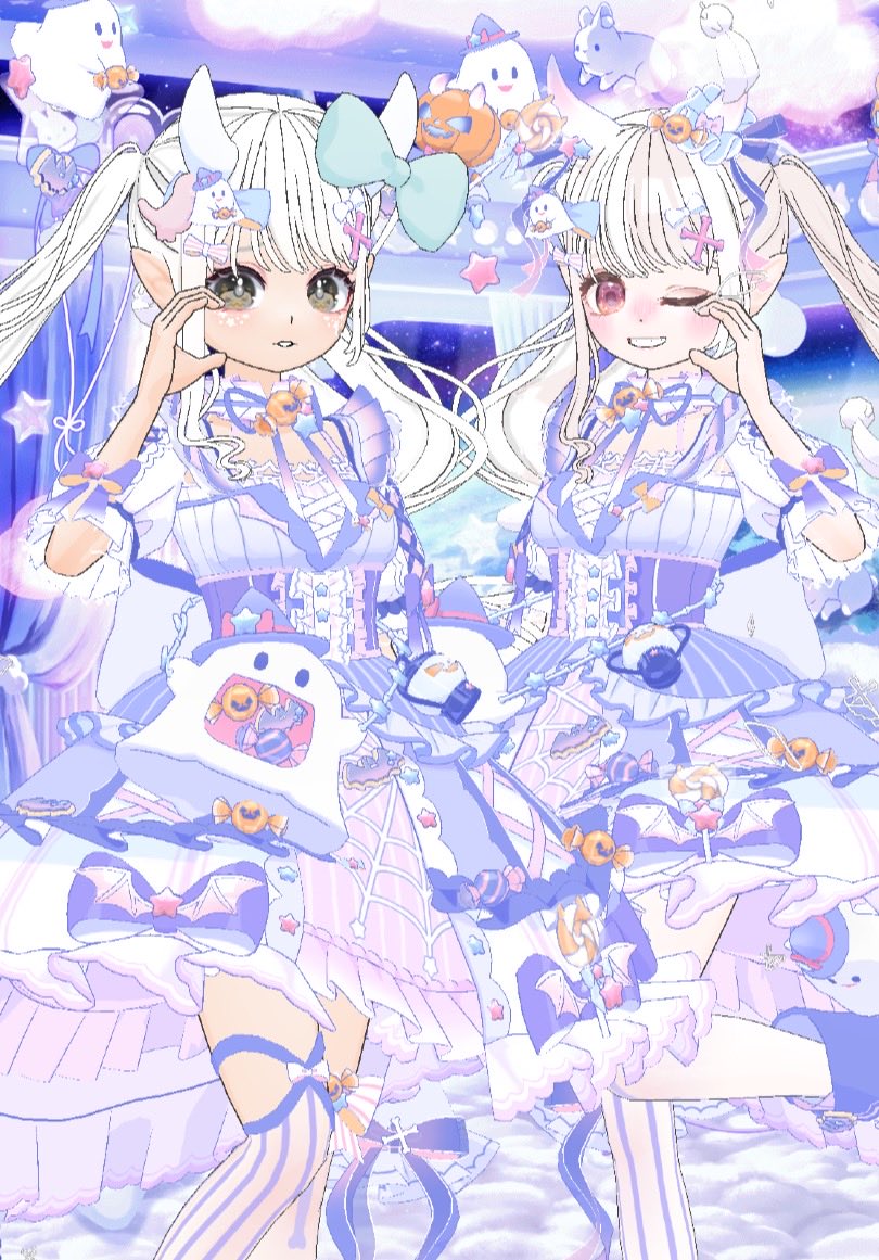 na__0607's tweet image. 💗+🩵+💜+💚=🫶🏻️︎
どれも最高に可愛くてわたしの
お気に入りです^›⩊‹^
@mirrativ_jp 
 #ミラティブ  #ミラティブグルショ   #エモモ  #エモモコーデ