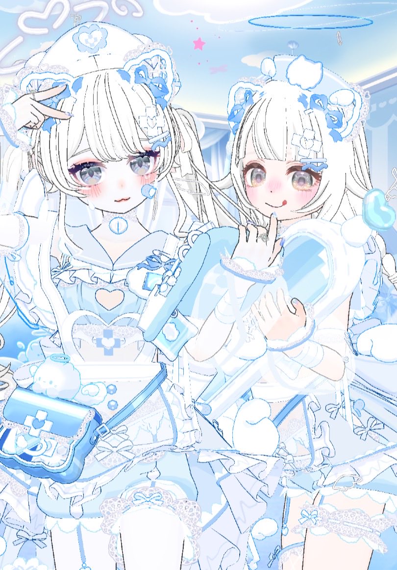 na__0607's tweet image. 💗+🩵+💜+💚=🫶🏻️︎
どれも最高に可愛くてわたしの
お気に入りです^›⩊‹^
@mirrativ_jp 
 #ミラティブ  #ミラティブグルショ   #エモモ  #エモモコーデ