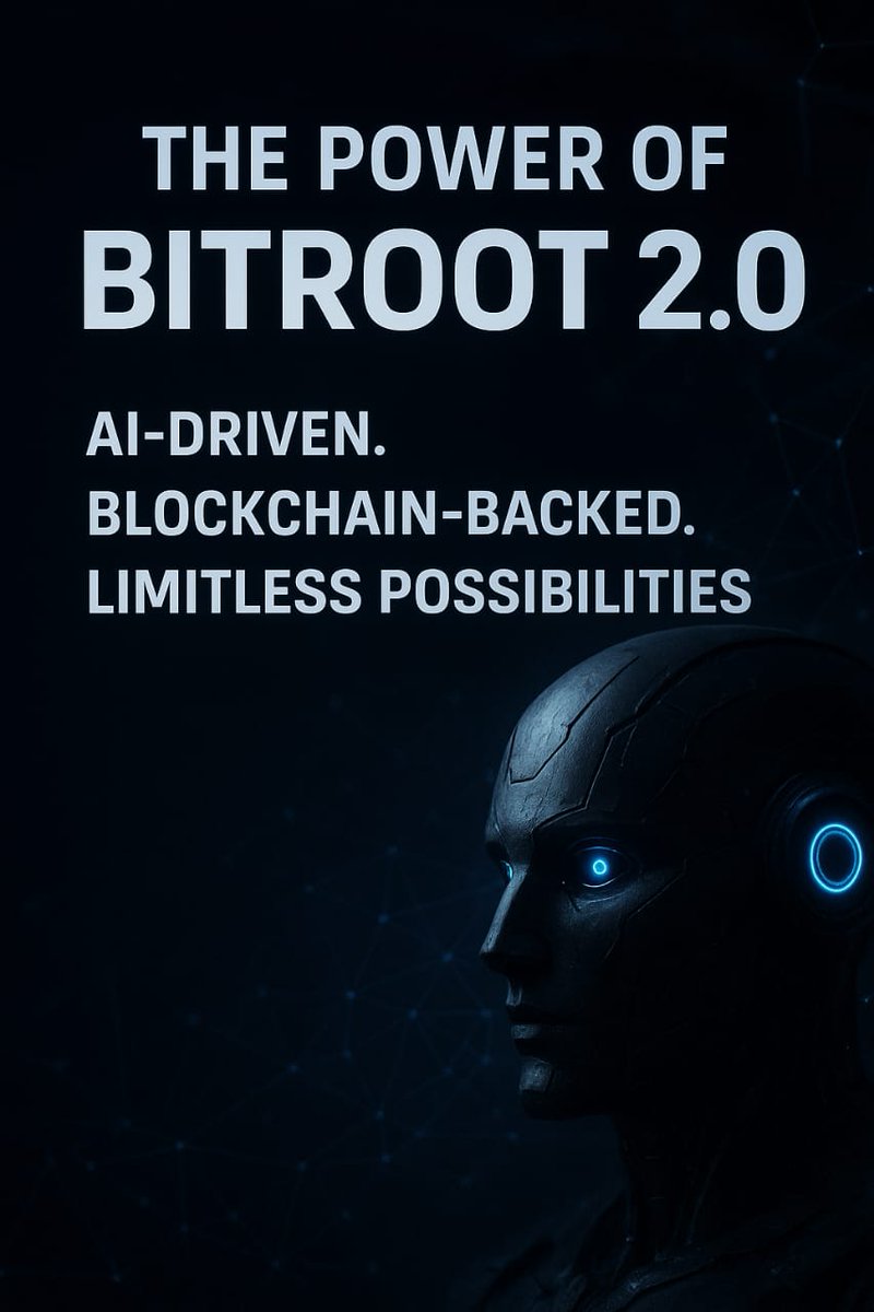 BitrootNetwork's tweet image. ⚡ The Power of Bitroot 2.0
AI-Driven.
Blockchain-Backed.
Limitless Possibilities.