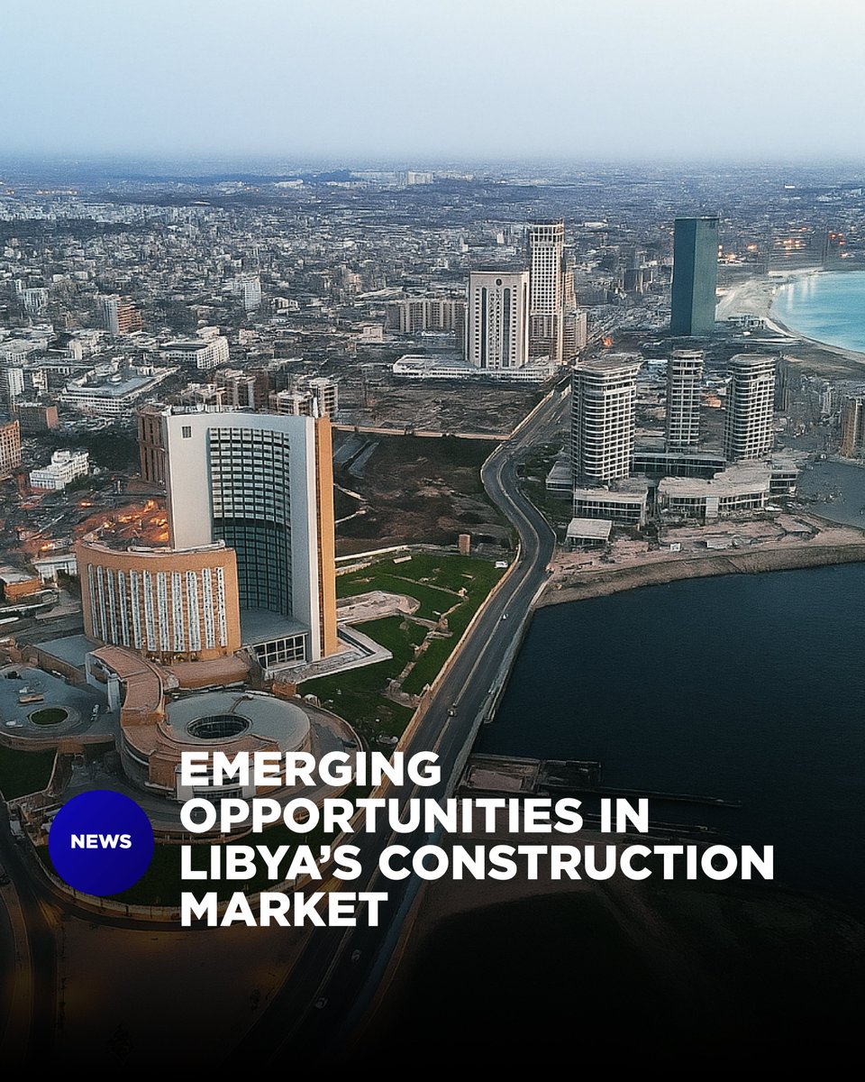 LibyaBuild's tweet image. Libya is one of the world's most promising reconstruction markets. With a strategic focus on development and a multi-billion dollar budget, the numbers clearly reflect this potential.
Click to read and get ahead of the curve: libyabuildbenghazi.com/news/emerging-… 📰

#LibyaBuild