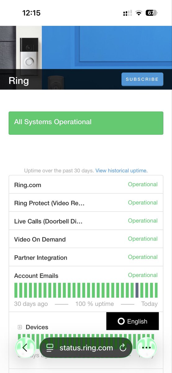 peterbelbita's tweet photo. @ring https://t.co/4EBvCPeYRf

Not even updated 😂😂😂 https://t.co/pdUmBDrBFN