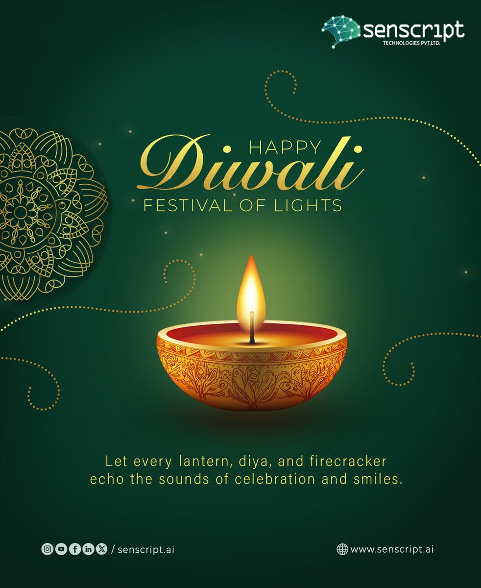senscript's tweet image. May the divine light of Diwali illuminate your life with health, wealth, and wisdom. 📷📷
#HappyDiwali #FestivalOfLights #DiwaliVibes #LightUpYourLife #Diwali2025 #GoodVibesOnly #DesiVibes #senscript