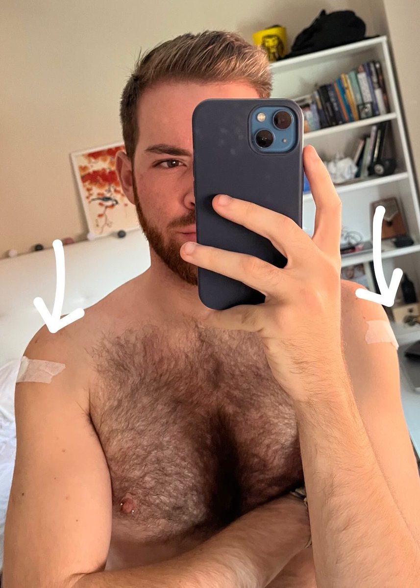 Hoy me han hecho la doble p. 🥵💉