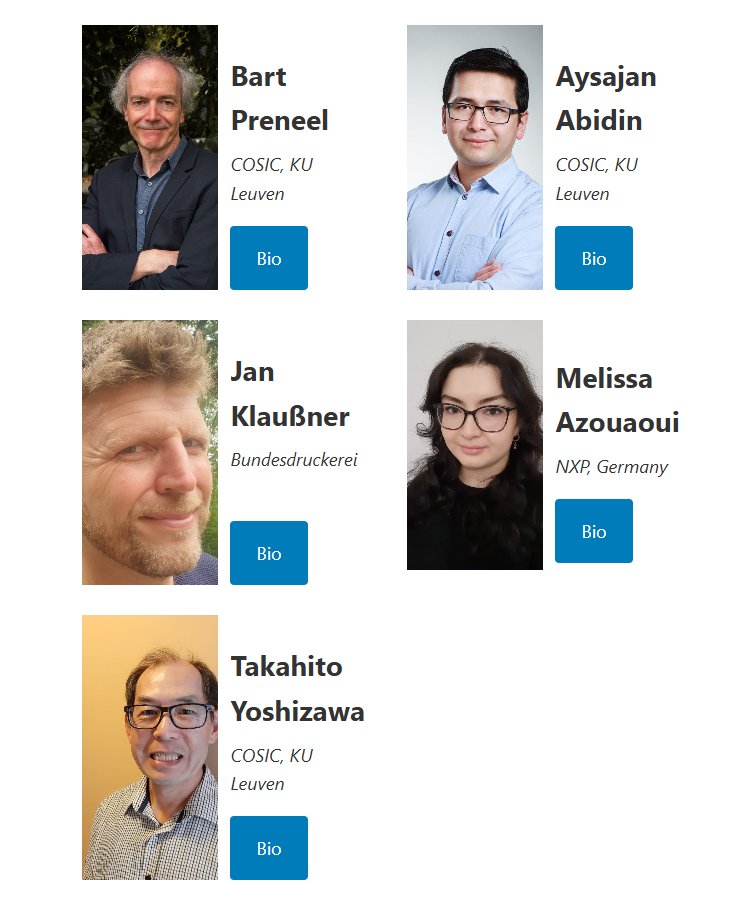 CosicBe's tweet image. The full program of our PQCSA workshop &quot;PQC Migration &amp;amp; Supply Chain Readiness for the Automotive Industry&quot; in Frankfurt on November 7th (co-located with #ESCAR) is now online: esat.kuleuven.be/cosic/events/m…
You can still register!
#PQCSA #PQC #quantum