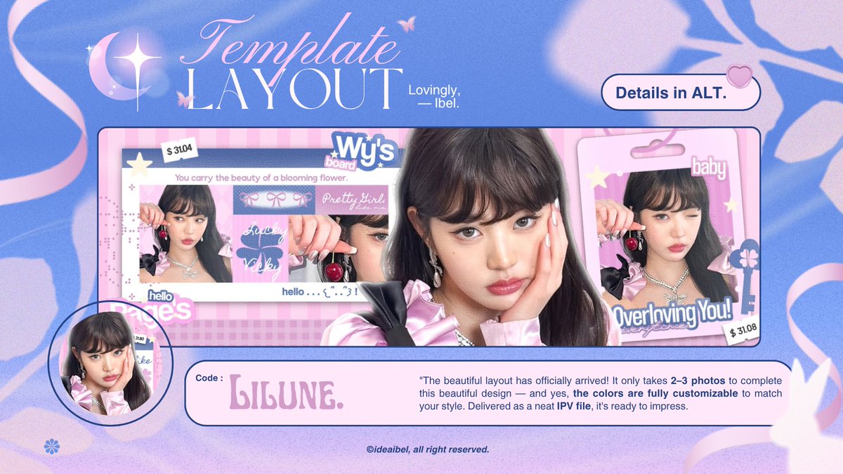 tolong bantu retweet? 고마워용! 🐇&gt;

♡.아로하아앙! bantu ibel menyebarkan 5 template layout ini yang sudah bisa dibungkus dari sekarang, detailnya boleh kamu cek di ALT 🖨️ ibel tunggu di laman pesan yapp, 오케이? 

t. #zonauang #zonajajan #zonaba