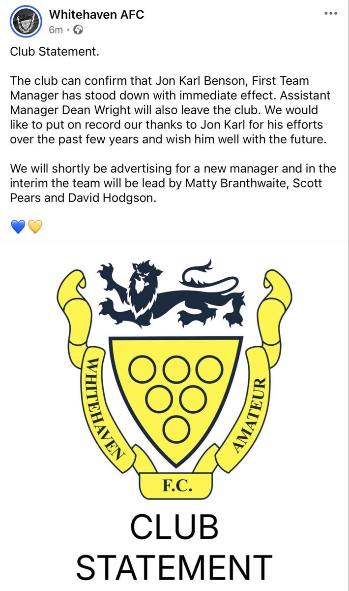Club Statement.