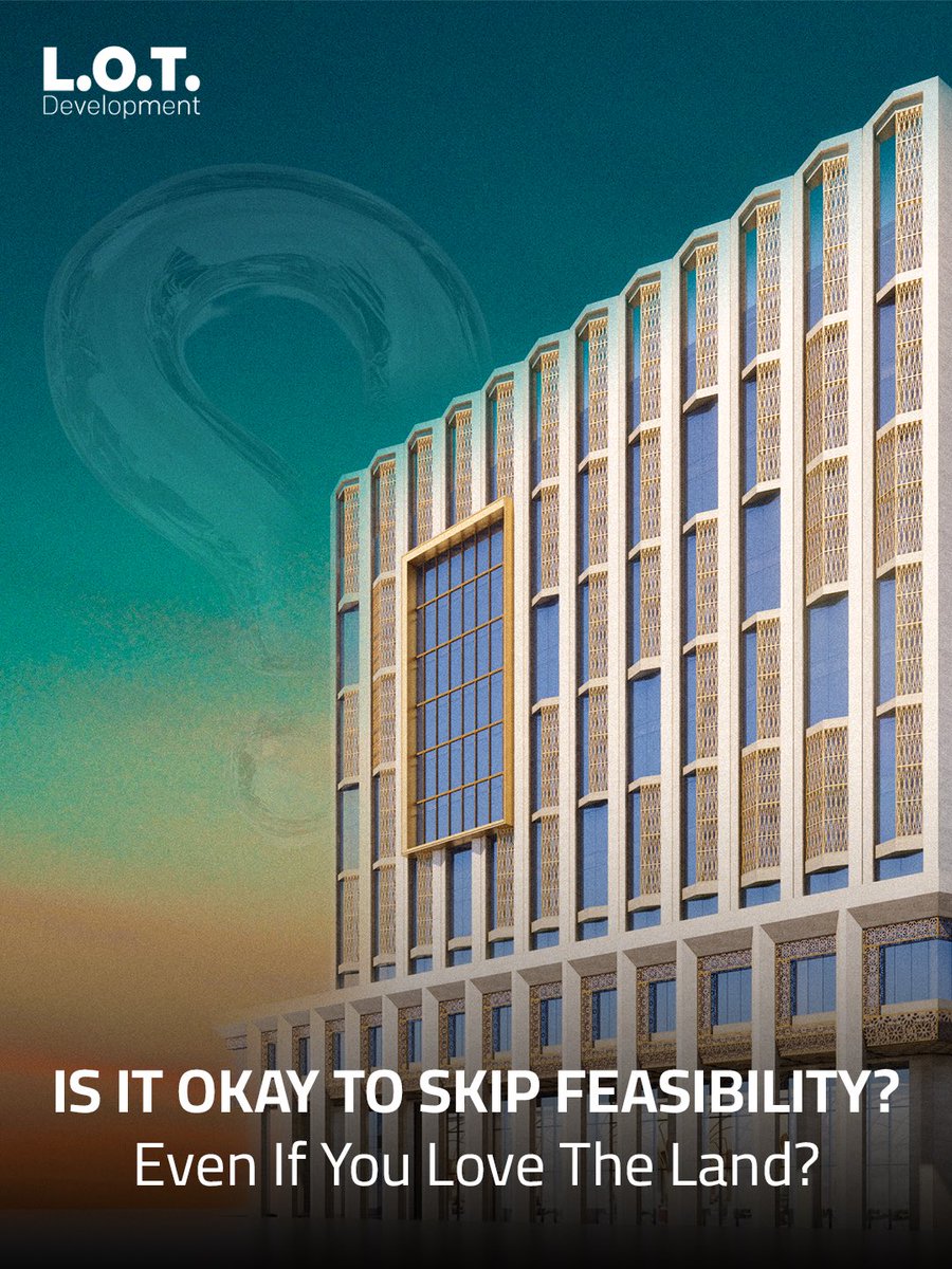 LOTDevelopments's tweet image. كلنا نشعر بالحماس عندما نجد قطعة أرض نحبها، لكن هذا الشعور وحده لا يكفي لبدء مشروع.
 في LOT عمليتنا مصممة لتحقيق ربح حقيقي. 
نحن نراجع كل التفاصيل بعناية لنحمي أموالك  ونضمن أن يتحول حلمك الى واقع.
 
#AhmedTaia #LOTDevelopment #FromConceptToConcrete
#Feasibility #BiggestRisk
