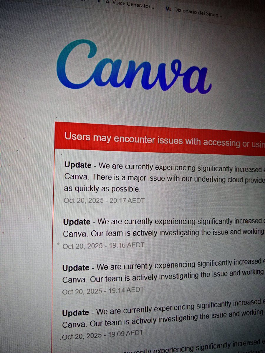 Ecco faccio la creativa e pubblico a no... #canva #canvadown