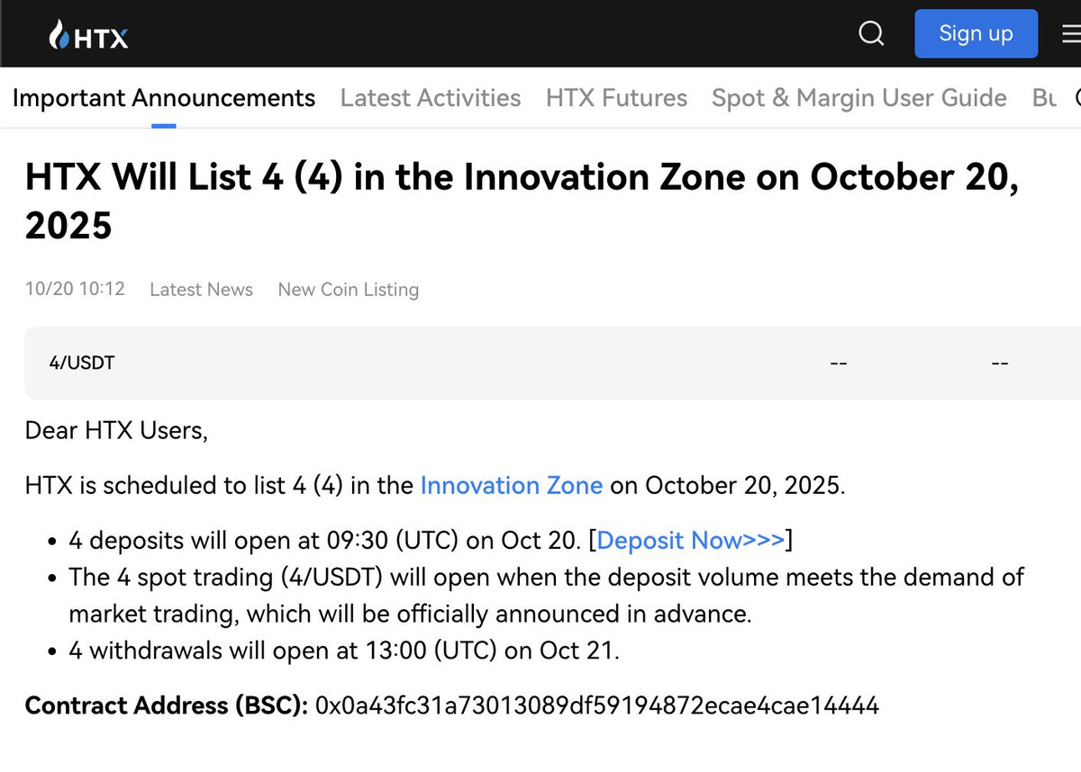 Hmmm, very interesting...

It's almost as if there is a hidden hand orchestrating 4

Binance spot is next

htx.com.ec/en-us/support/…