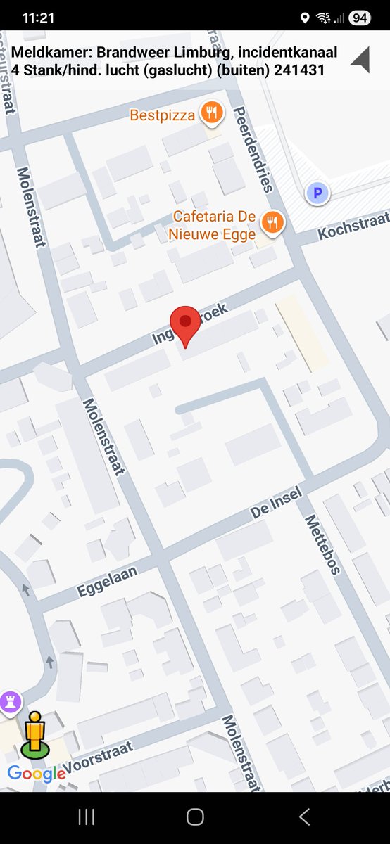 Gaslucht in Brunssum