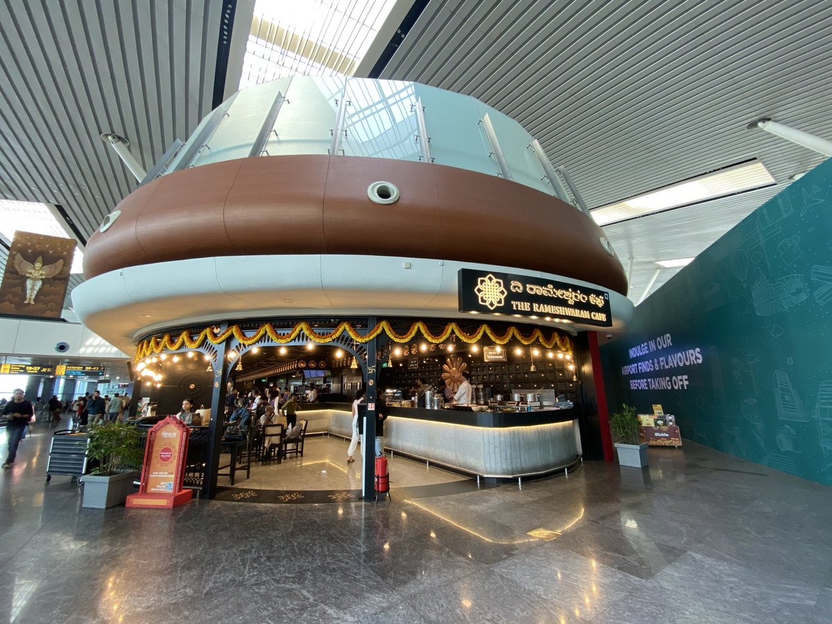 shahzadav1's tweet image. The Rameshwaram Cafe, Blore  #Bangalore #BenneMasalaDosa #ShortConnection