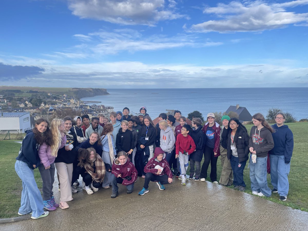 BromsPrepHist's tweet photo. Battlefields Trip Day 4: D Day! @BromsSchool @BromsPrep https://t.co/4H09XM41La