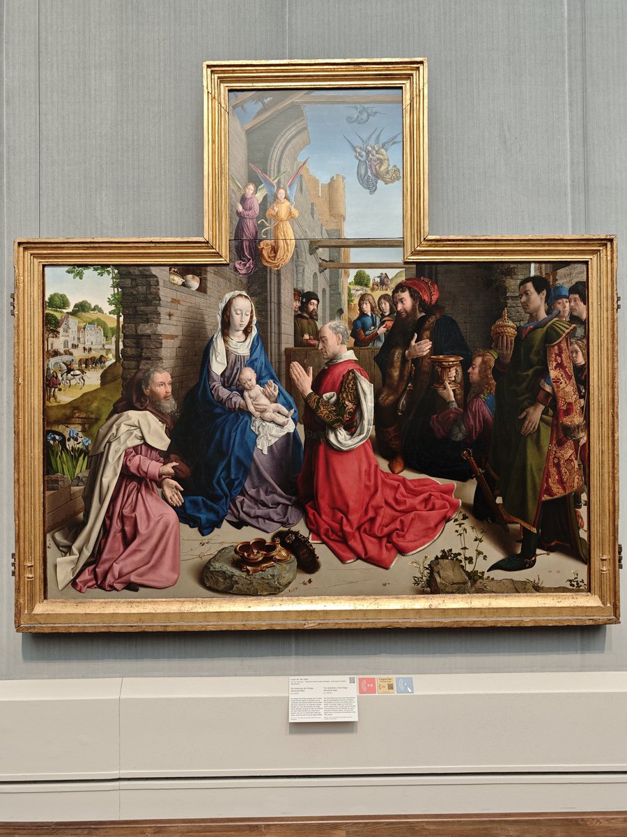 Probablemente una de las pérdidas de patrimonio español más importantes del S. XX.

El Retablo de Monforte, de Hugo van der Goes.