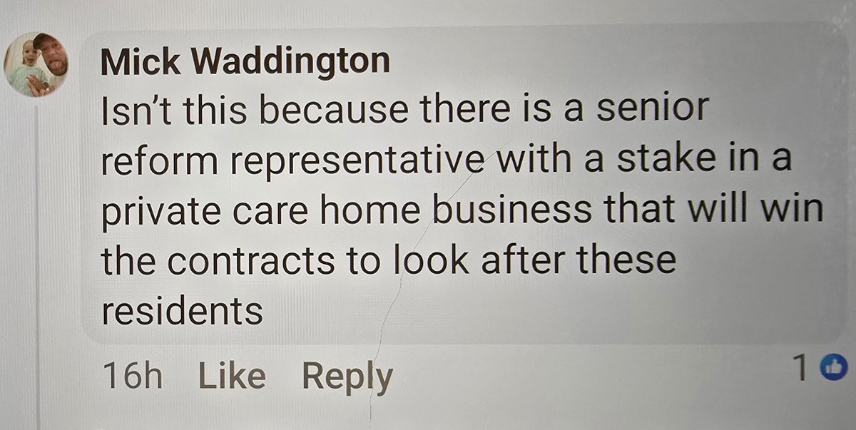 Graham_Reform's tweet image. Wouldn't normally try to justify myself, but I can't work out if this is dirty politics, or stupid politics.

I do not own any part of a care home business. But don't let that upset the narrative.