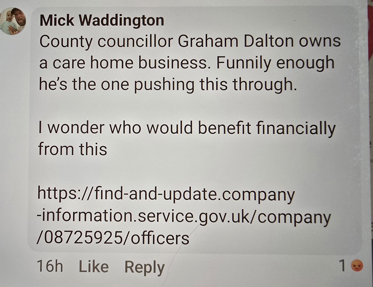 Graham_Reform's tweet image. Wouldn't normally try to justify myself, but I can't work out if this is dirty politics, or stupid politics.

I do not own any part of a care home business. But don't let that upset the narrative.