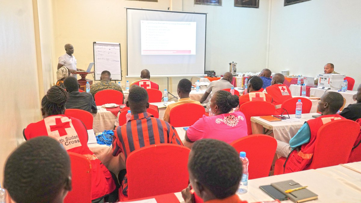 SSRCS's tweet image. Empowering SSRC volunteers through digital tools for public health.

Last week, we held a 4-day ToT on Community-Based Surveillance &amp;amp; Kobo Toolbox for real-time data collection, boosting early detection &amp;amp; response to health threats in South Sudan.

#DigitalHealth #CBS #Response