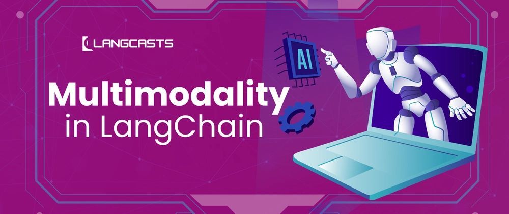 langcasts's tweet image. Happy Monday! On today&apos;s episode of LangCasts&apos; AI guide, we will be looking at Multimodality in Langchain. 

Ever wonder how AI models can understand images, videos, and documents, not just plain text? That&apos;s what Multimodality is all about—letting AI process all types of data at…