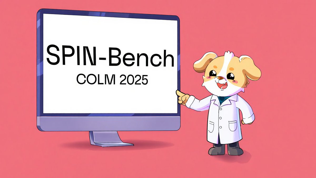 LRealistl's tweet image. Spin Bench: COLM 2025
It feels like we've reached a point where simply "training a model" is no longer enough.
Currently, LLMs are great at predicting words, solving problems, but... they're bad at thinking.
In my opinion, SPIN-Bench tries to look at it from a different angle…