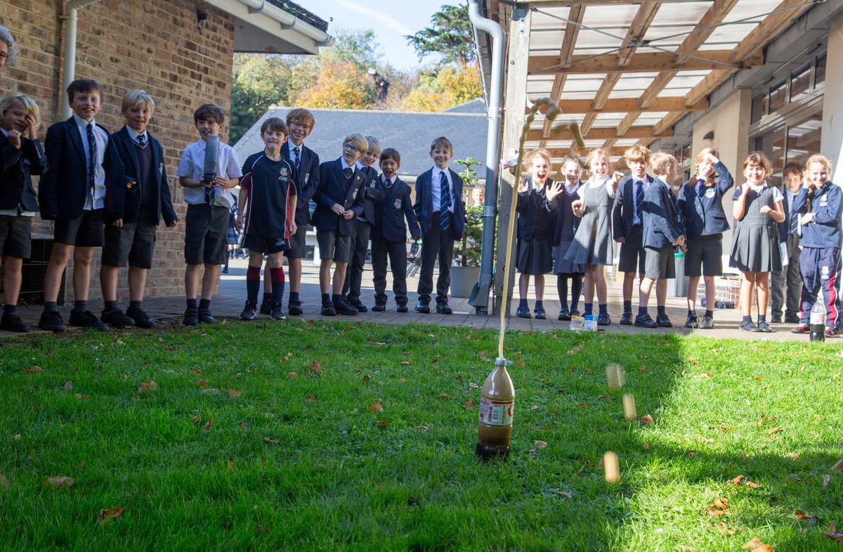 TruroSchool's tweet image. Our Year 4 pupils had an unforgettable day when they welcomed Dr James Hickey, Associate Professor in Geophysics and Volcanology at the University of Exeter. His visit quite literally made science erupt into life!