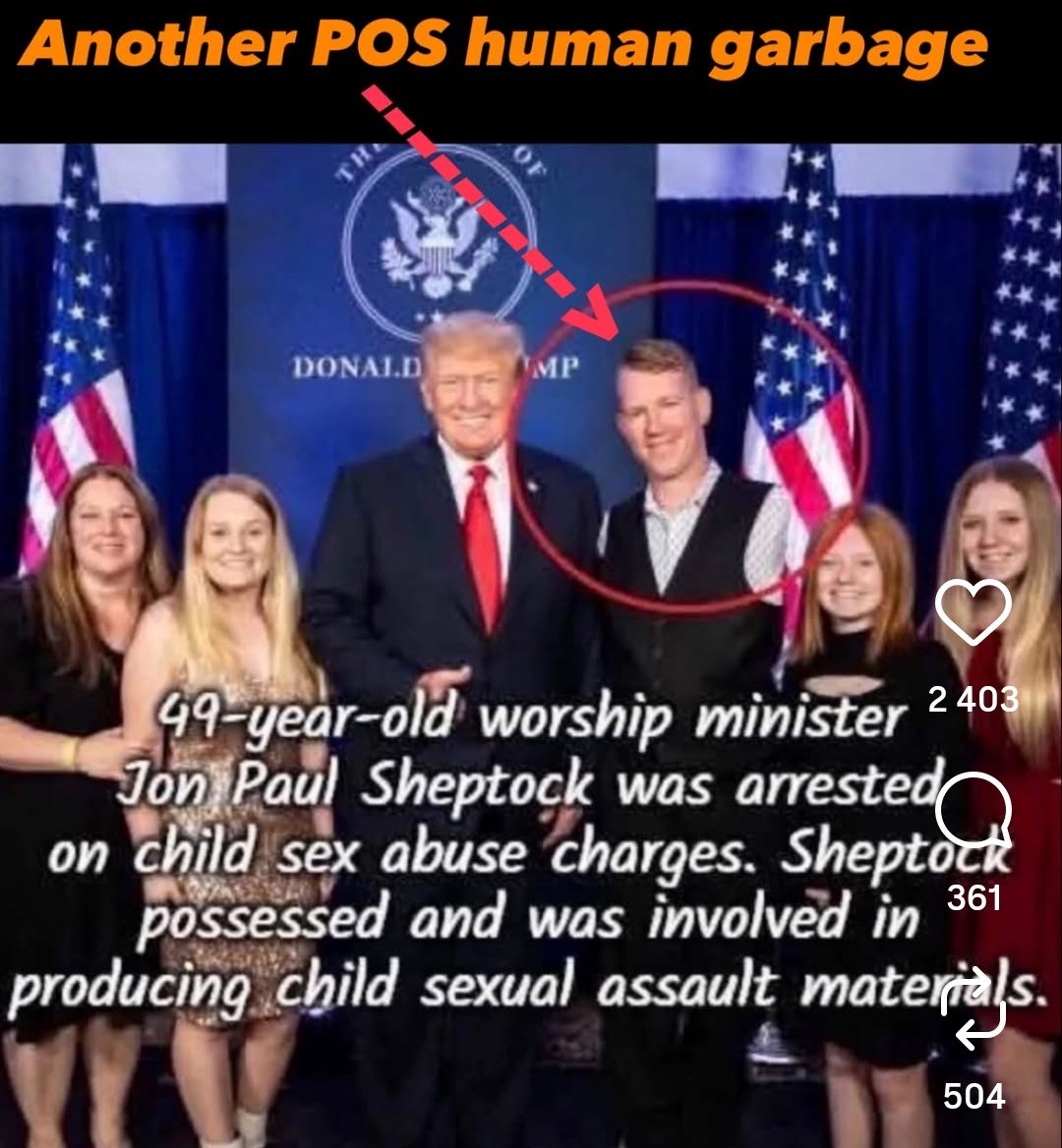 IS THERE ANYONE IN TRUMP'S INNER CIRCLE THAT IS NOT A PEDOPHILE 🤷 RELEASE THE EPSTEIN FILES ✊✊✊✊✊✊✊