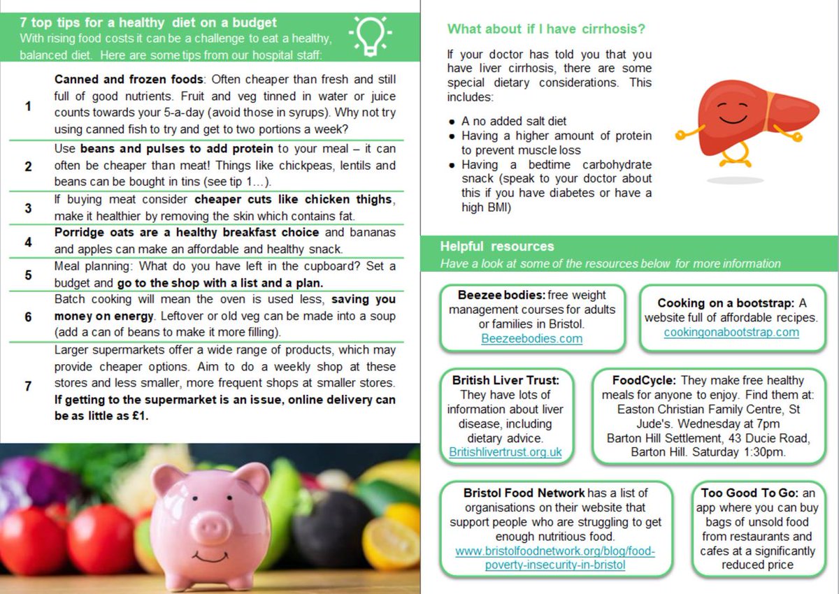 🍽️ What happens when liver disease meets food poverty?
Too many patients are being told to “eat better” when they might be struggling to make ends meet.

This new Frontline Gastroenterology study tackles it head-on with a practical, co-produced resource: 🔓